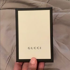 Authentic Gucci Card Case BOX